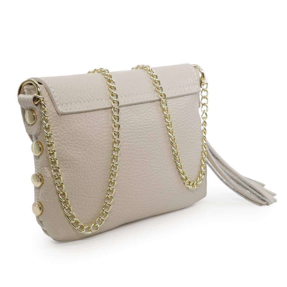 Poșetă crossbody Luca di Gioia bej din piele 245posp23019be - 1 | YEO