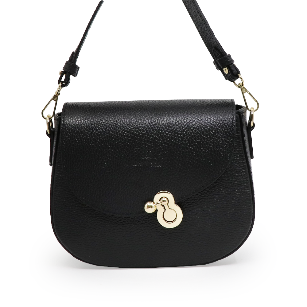 Nou Luca di Gioia Poseta crossbody neagra din…