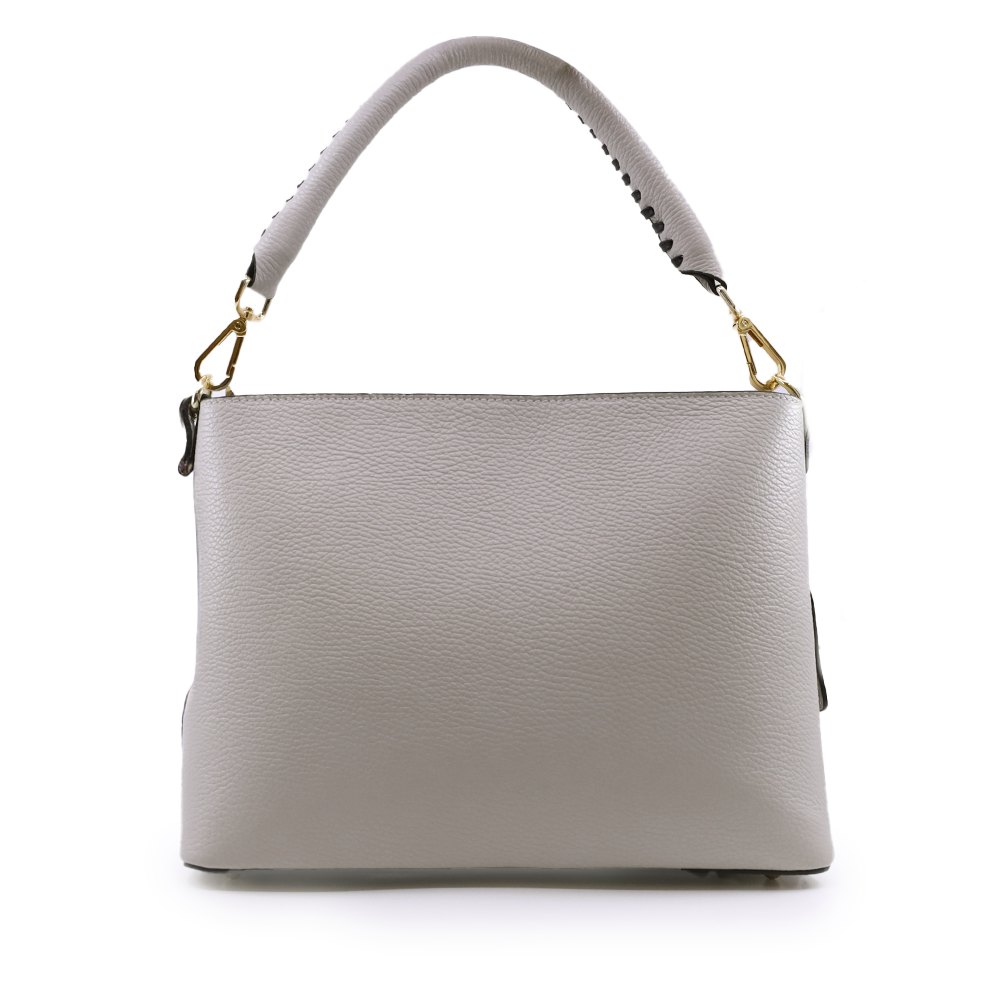 Poșetă  Luca di Gioia gri din piele 245POSP24112GR - 1 | YEO