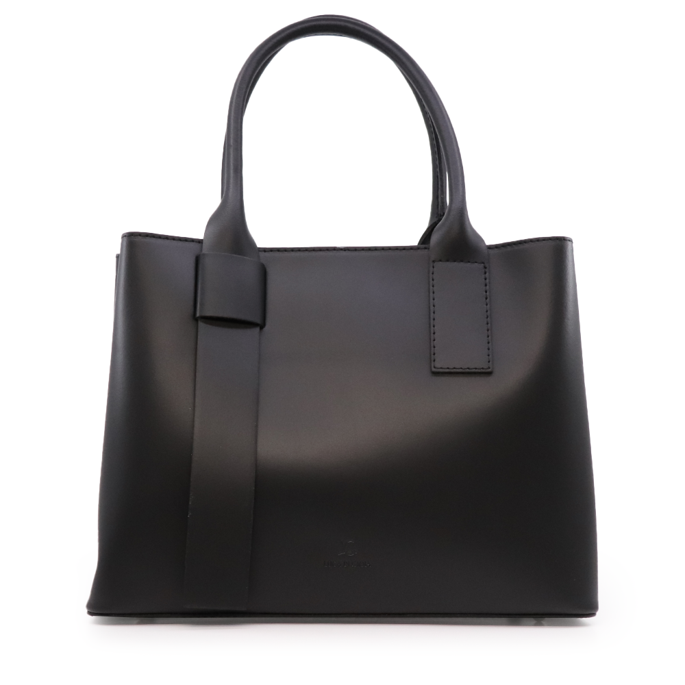 Poseta tote Luca di Gioia neagra din piele 245posp23012n