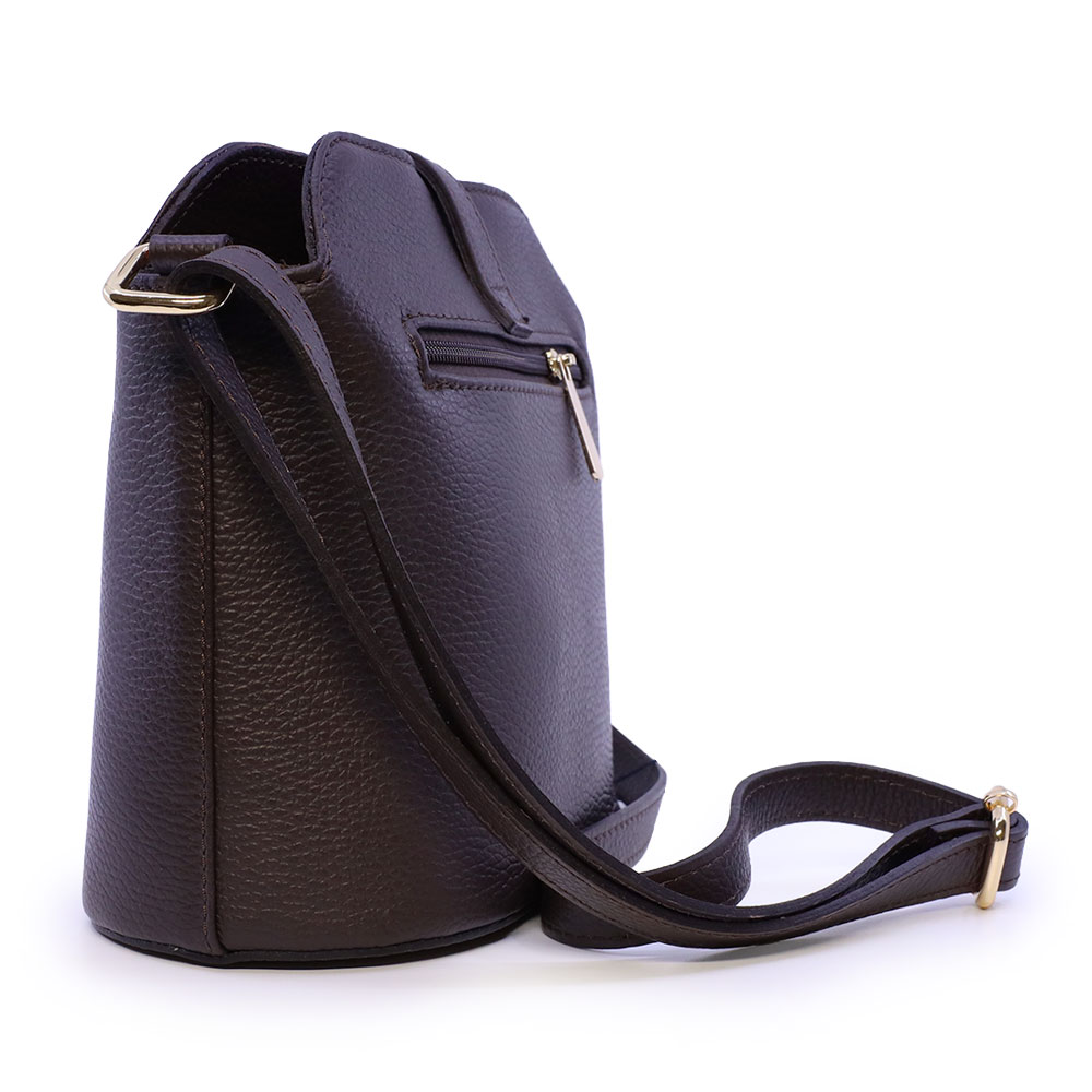 Poșetă crossbody femei Luca di Gioia  maro închis  144POSP1079TDM