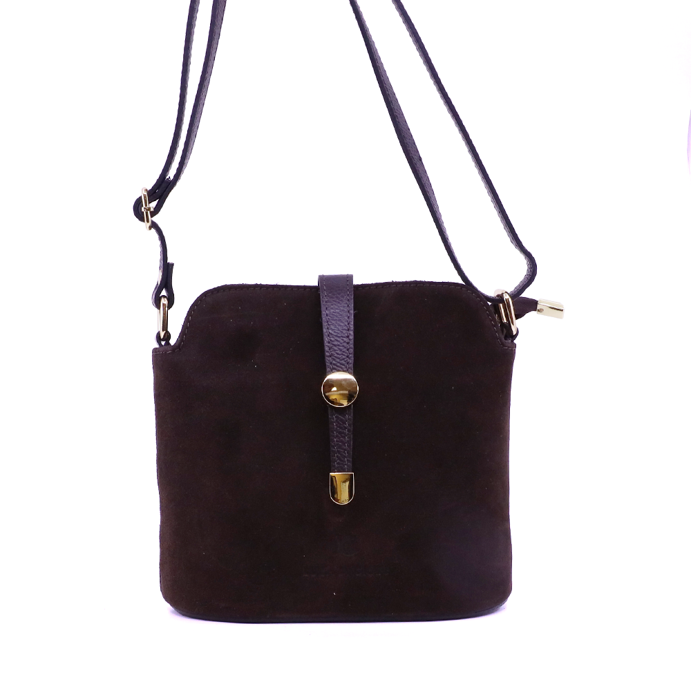 Poșetă crossbody femei Luca di Gioia  maro închis 144POSP1079VTDM