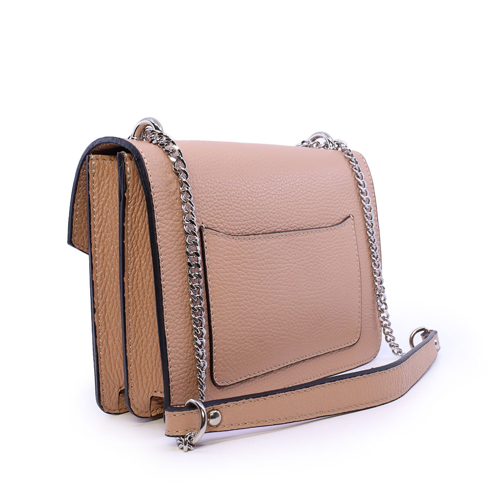 Poșetă crossbody femei Luca di Gioia nude din piele 245POSP23054NU - imagine 2