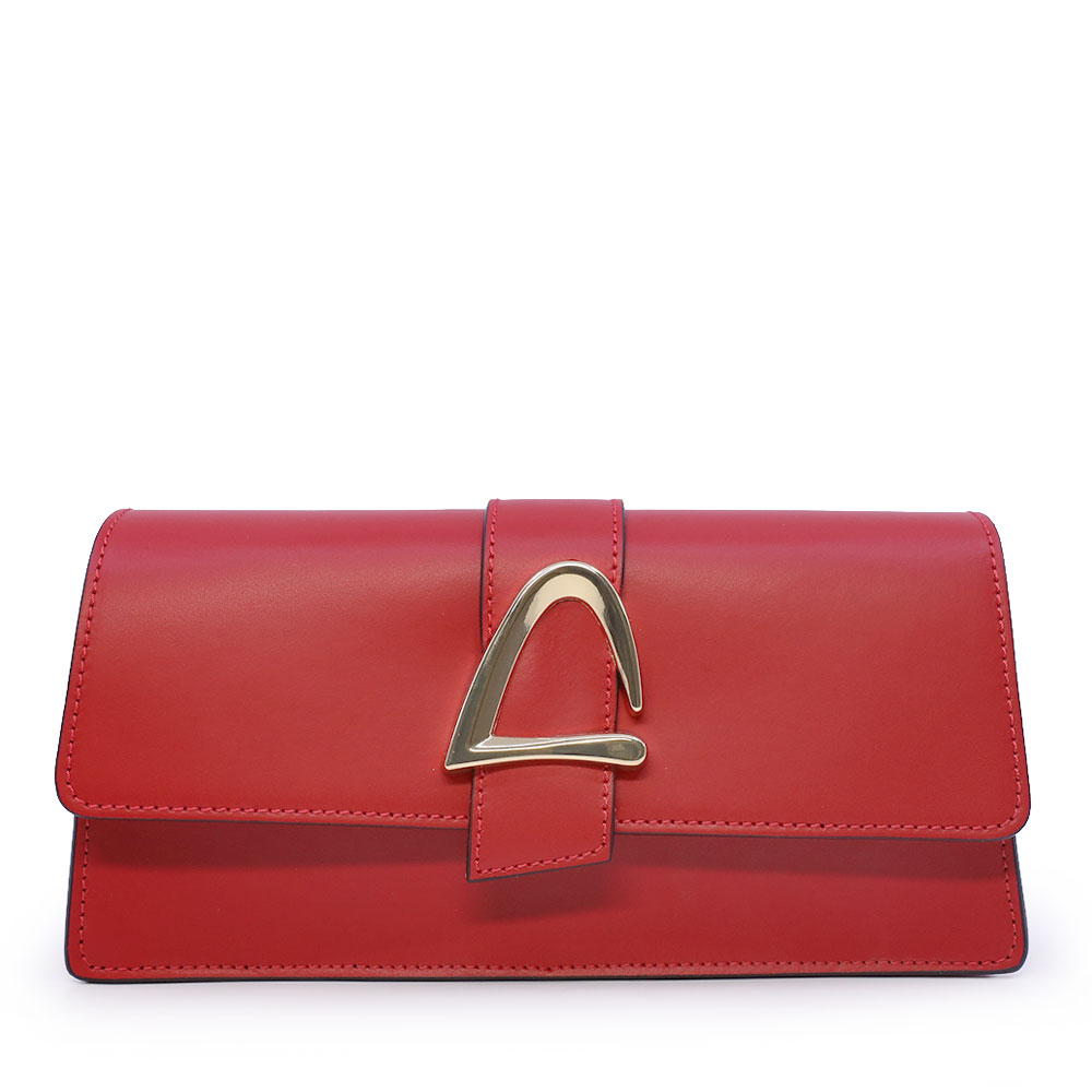 Poseta satchel femei Luca di Gioia rosie din piele 245POSP26113R