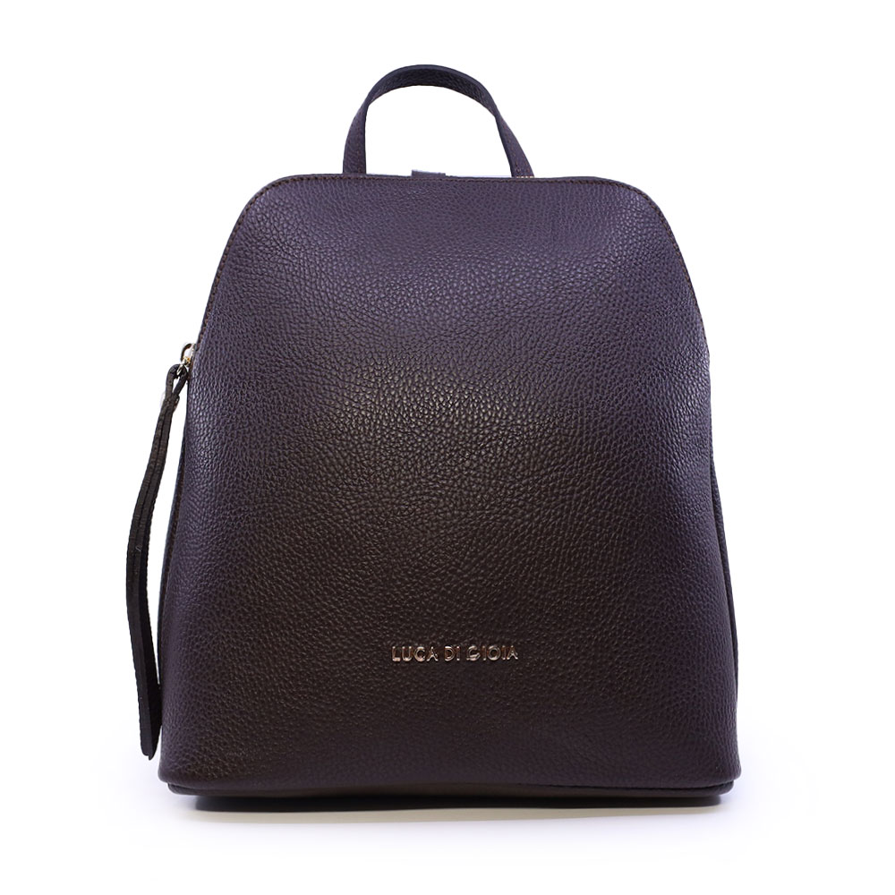 Rucsac femei Luca di Gioia maro din piele 144RUCP2539TDM