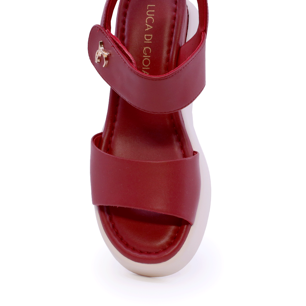 Sandale cu platformă femei Luca di Gioia bordo din piele 1299DS1441BO