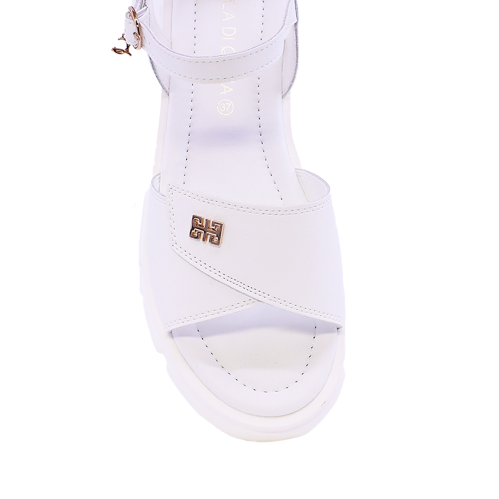 Sandale femei Luca di Gioia albe din piele 1299DS6700A