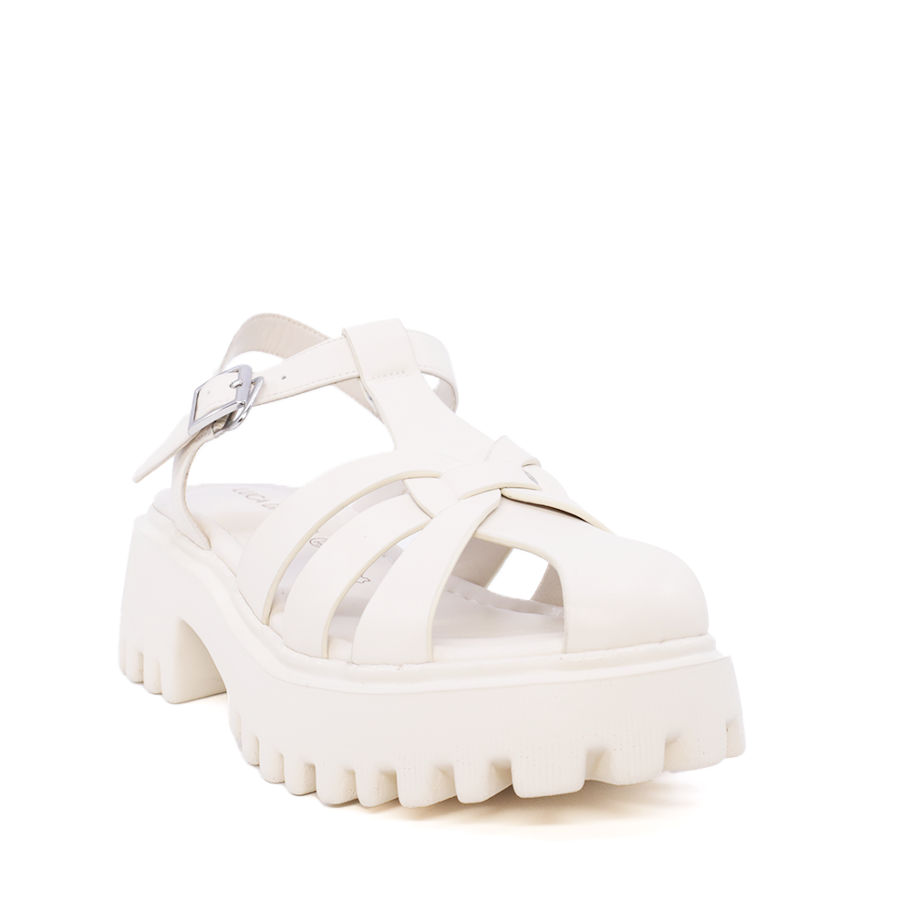 Sandale femei Luca di Gioia bej deschis din piele 1297DS1281BE - 1 | YEO