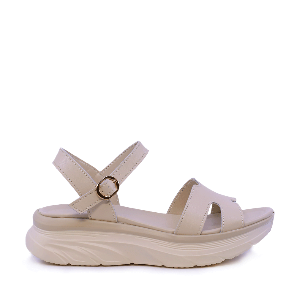 Sandale femei Luca di Gioia bej din piele 1291DS2100BE