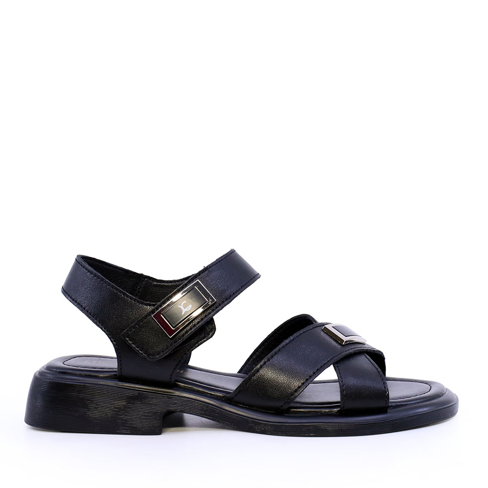 Sandale femei Luca di Gioia negre din piele  1291DS1410N