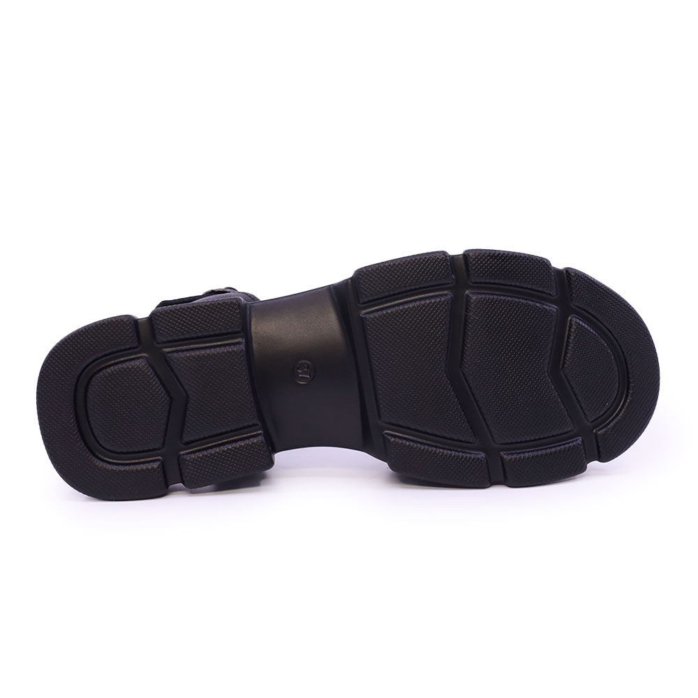 Sandale femei Luca di Gioia negre din piele 1299DS6700N