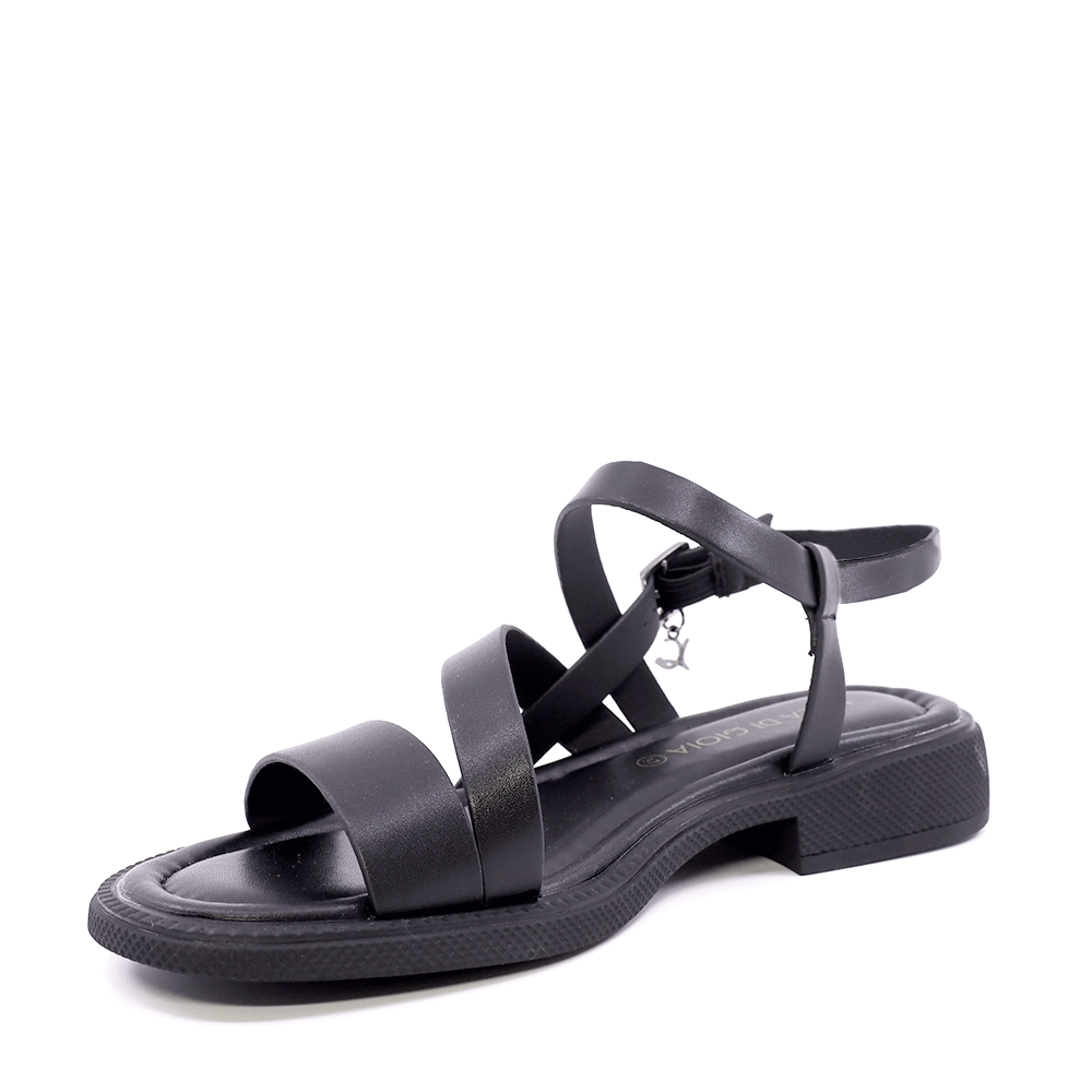Sandale femei Luca di Gioia negre din piele 1299DS7231N