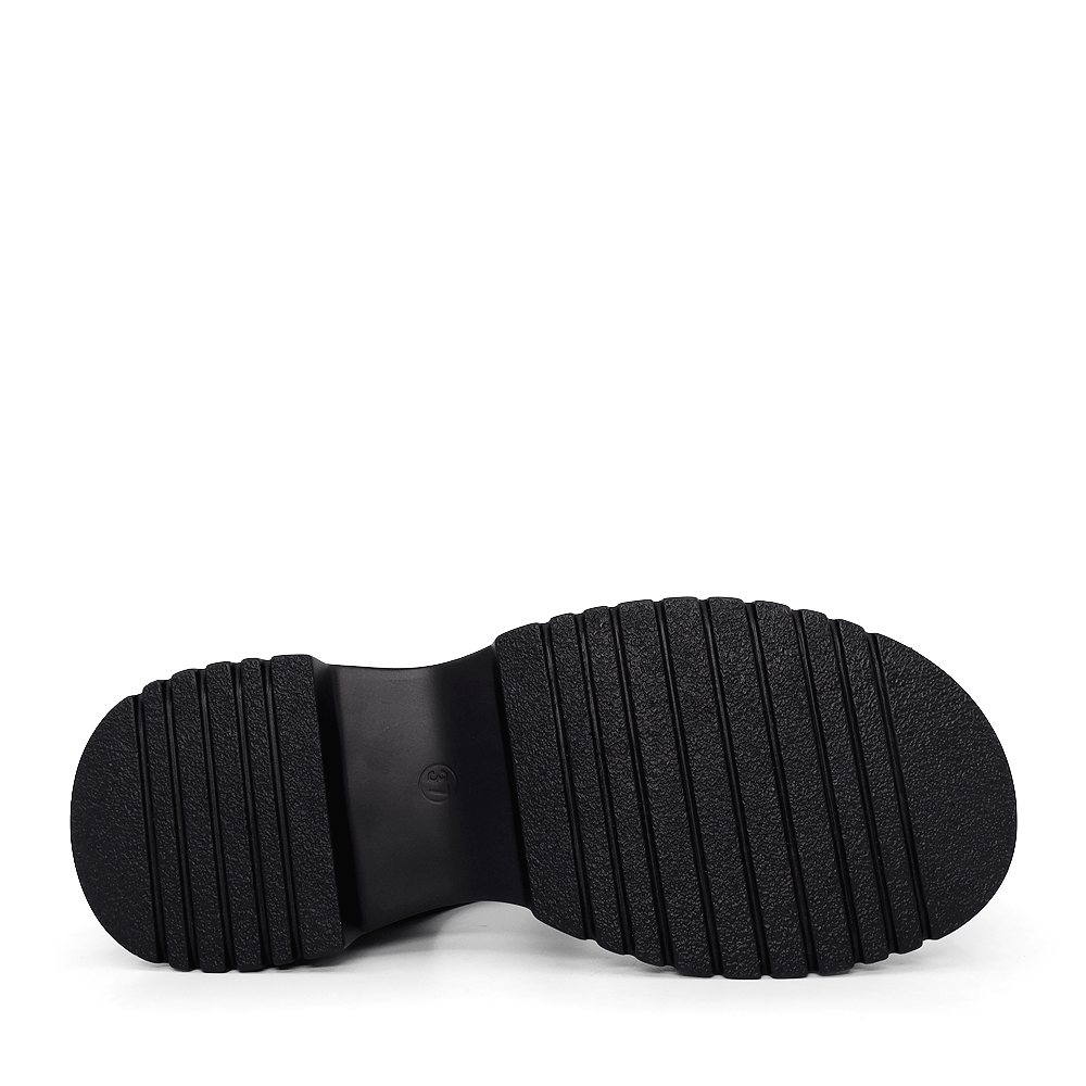 Sandale femei Luca di Gioia negre din piele cu toc mediu 1297DS1581N