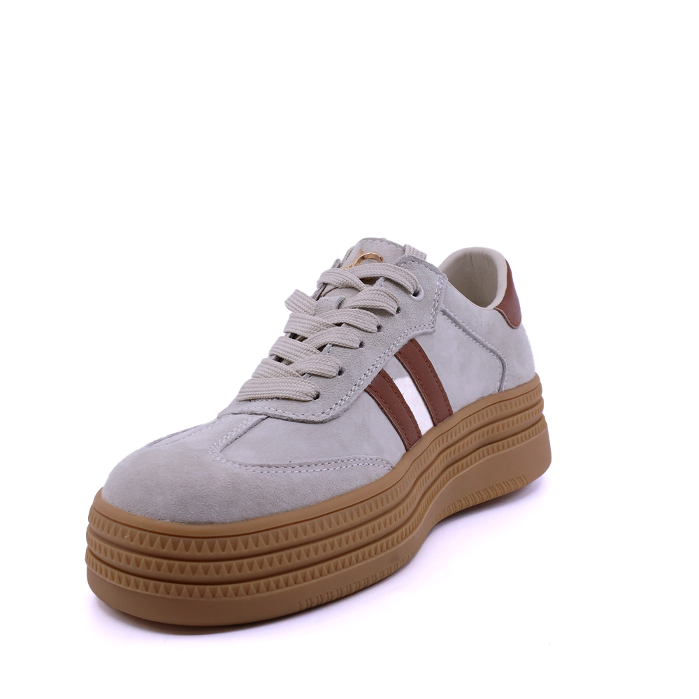 Sneakers femei Luca di Gioia bej din piele 1291DPF6100VBE