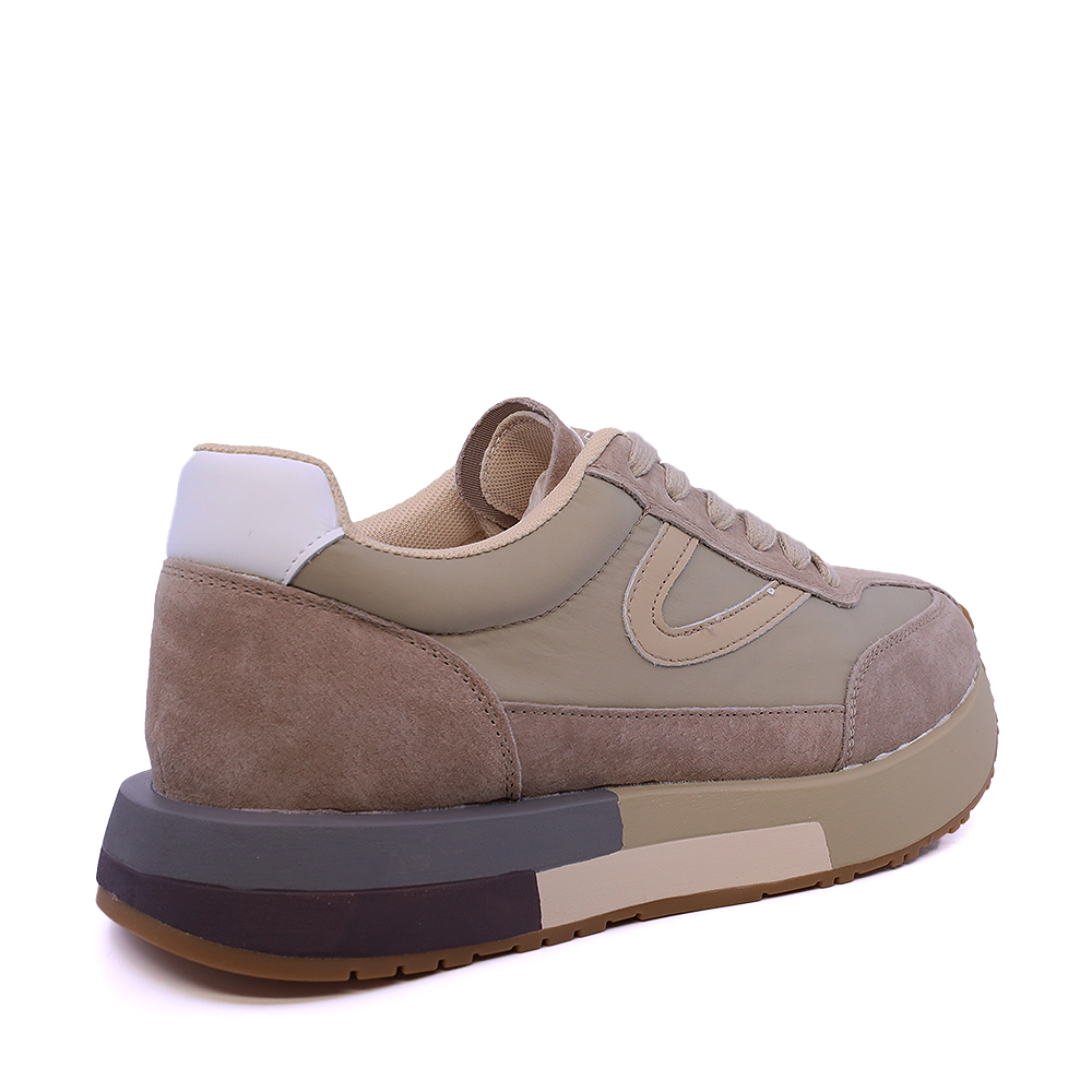 Sneakers femei Luca di Gioia bej din piele întoarsă 1299DP2510VBE