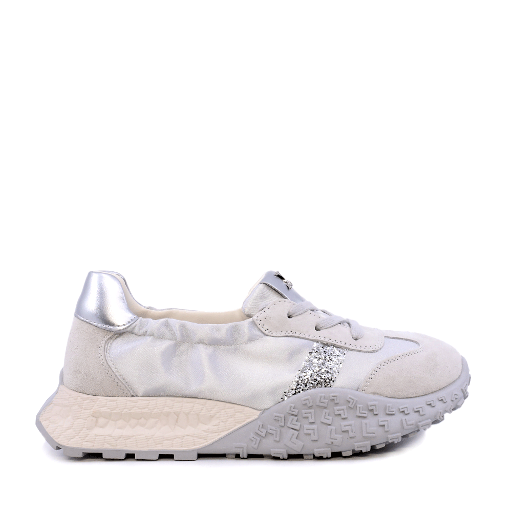 Sneakers femei Luca di Gioia gri din piele întoarsă și textil 1291DP4300VGR