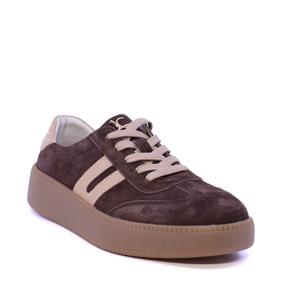 Sneakers femei Luca di Gioia maro din piele 1292DP1120VTDM — imaginea 2