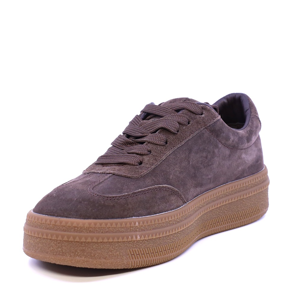 Sneakers femei Luca di Gioia maro din piele întoarsă 1572DP5904VM