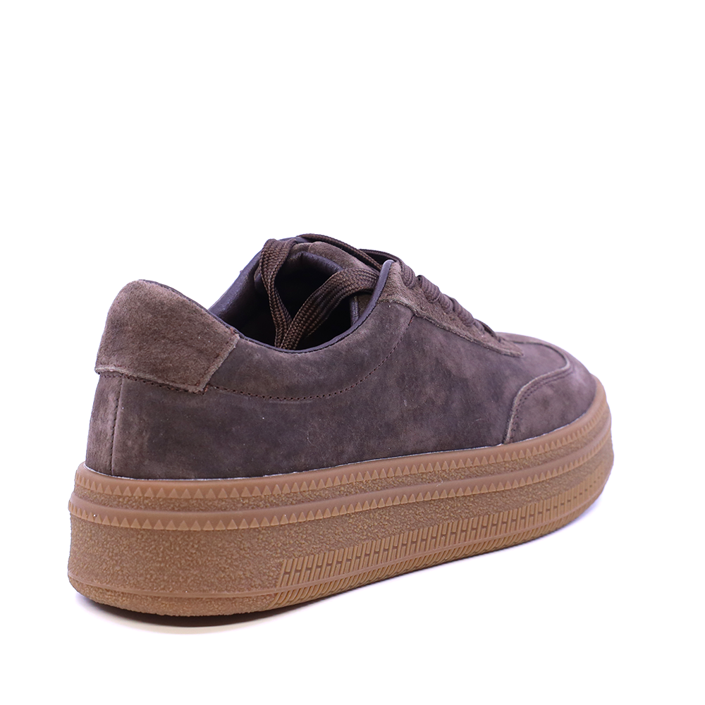 Sneakers femei Luca di Gioia maro din piele întoarsă 1572DP5904VM