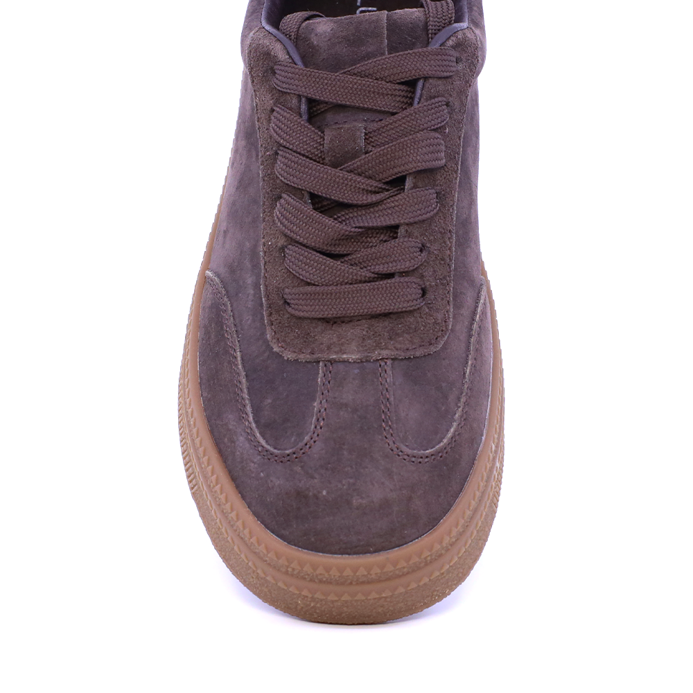 Sneakers femei Luca di Gioia maro din piele întoarsă 1572DP5904VM