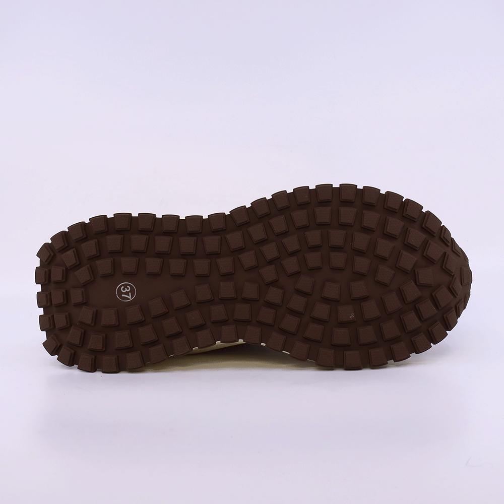 Sneakers femei Luca di Gioia maro din velur și material textil  3841DP294VM