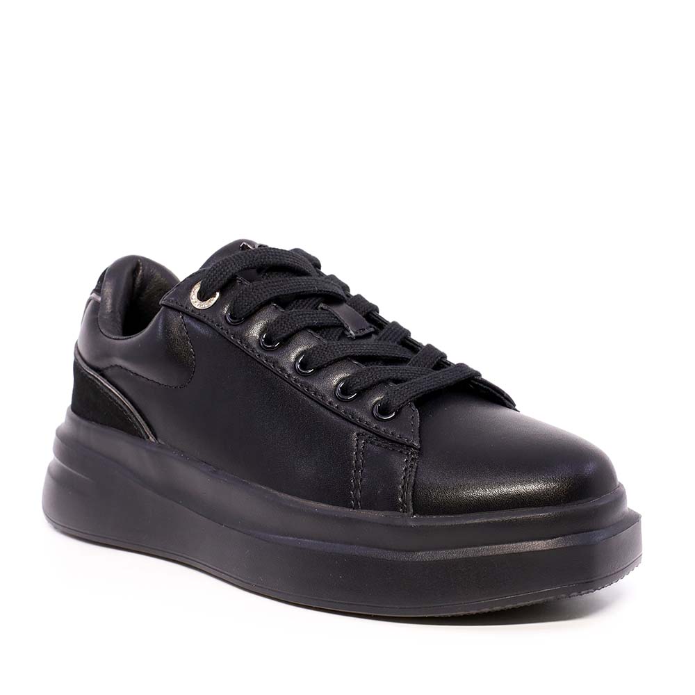 Sneakers femei Luca di Gioia negri din piele 1290DP2100N - 1 | YEO