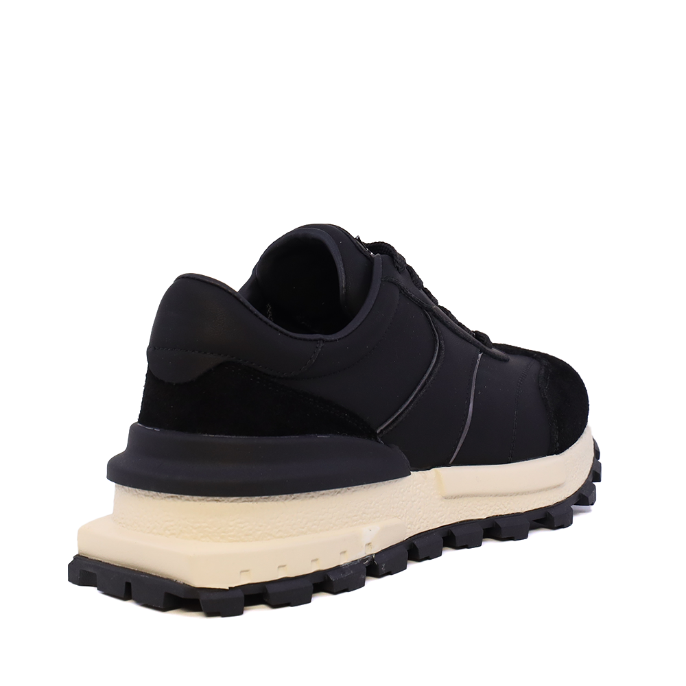 Sneakers femei Luca di Gioia negri din piele 3841DP034VN - imagine 2