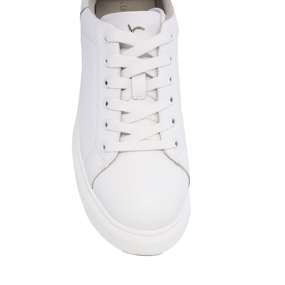 Sneakers ușori femei Luca di Gioia albi din piele 1299DP1300A