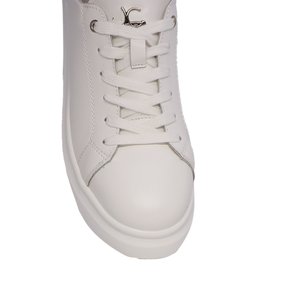 Sneakers ușori Luca di Gioia albi din piele 1299DP2410A