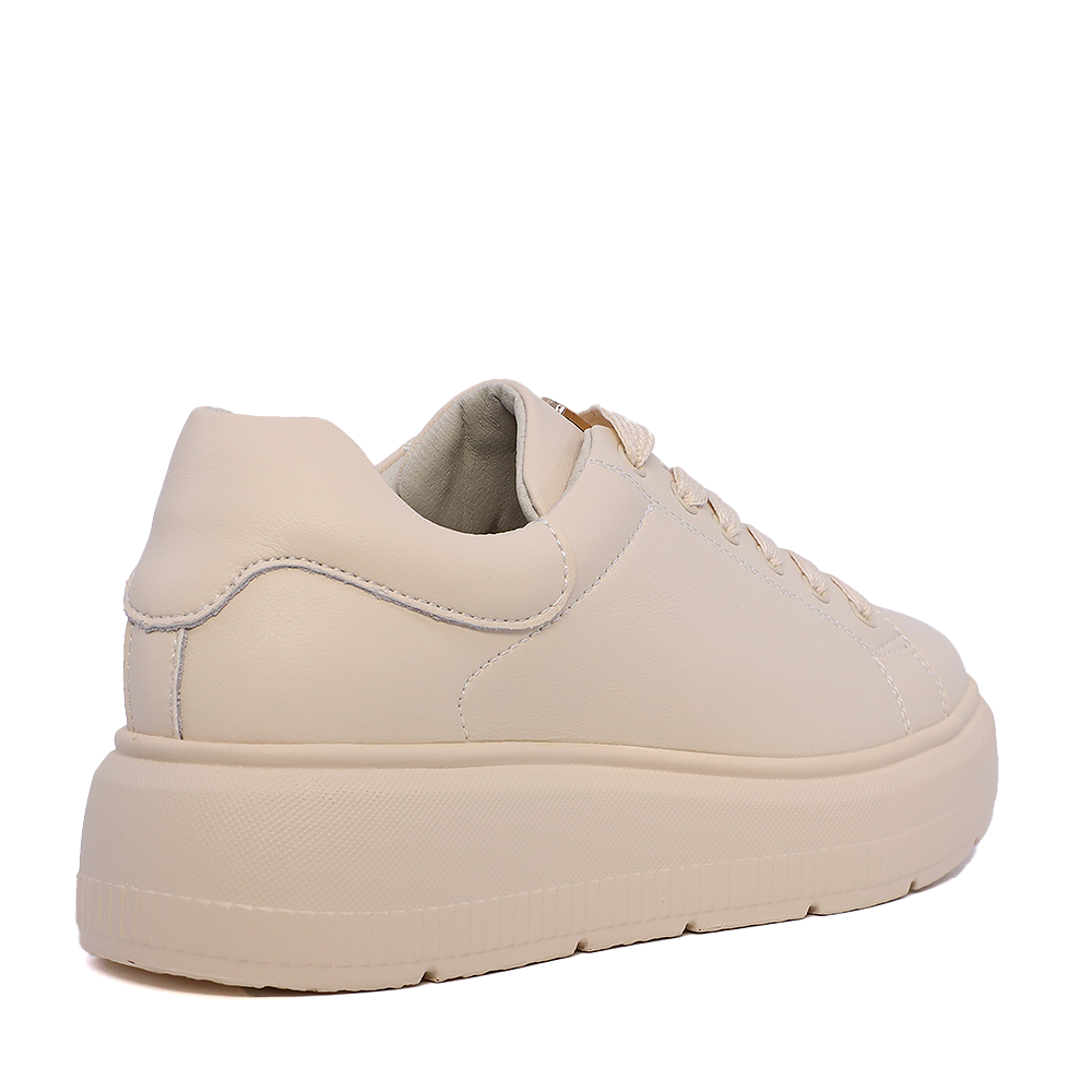 Sneakers ușori femei Luca di Gioia bej din piele 1299DP1300BE