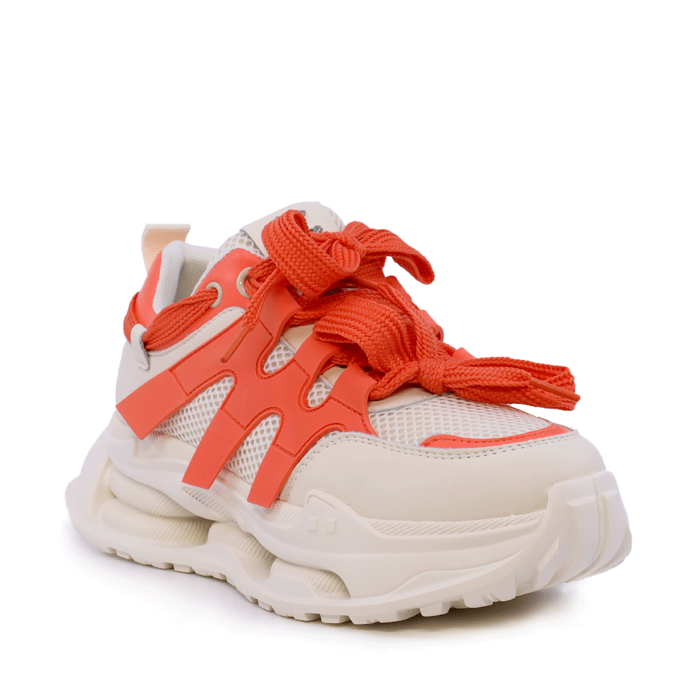 Sneakers ușori femei Luca di Gioia bej din material sintetic și textil  3841DP400BE - imagine 2