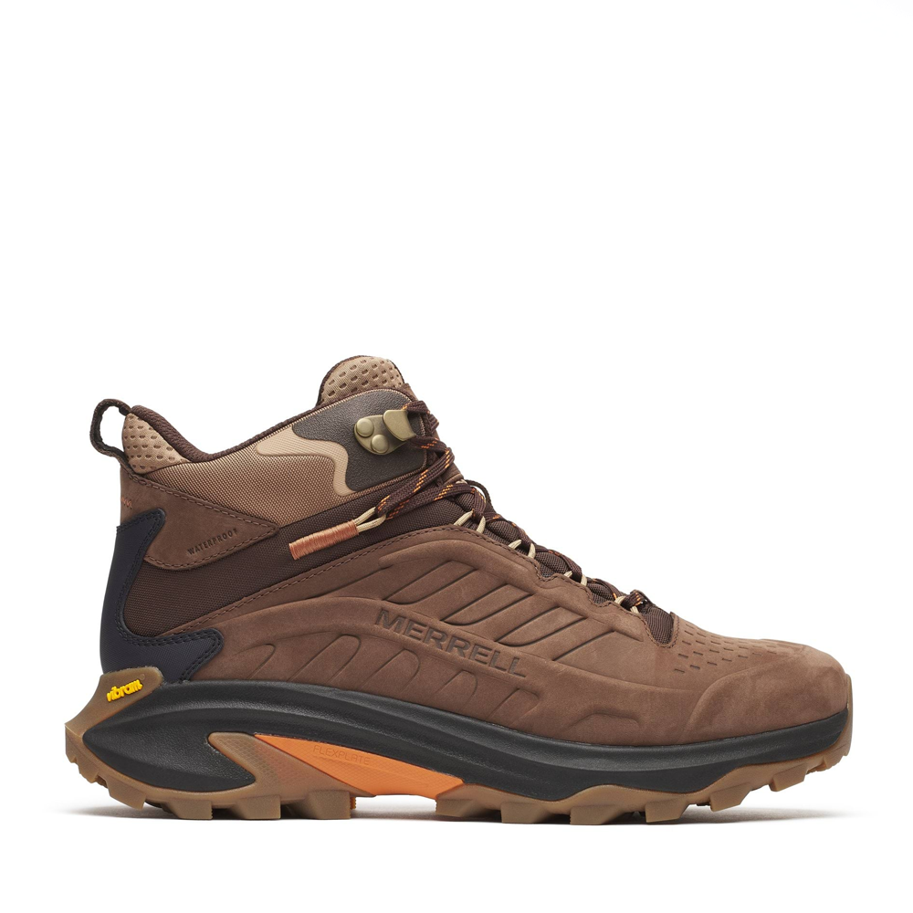 Ghete waterproof bărbați Merrell Moab Speed 2 maro din piele 3990BGT38041M