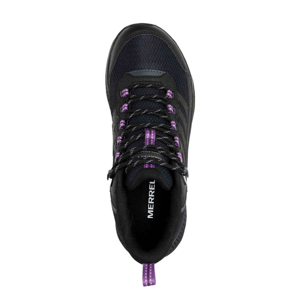 Ghete waterproof  Merrell Strike 2 negre din piele și tetxil 3990DGT38274N