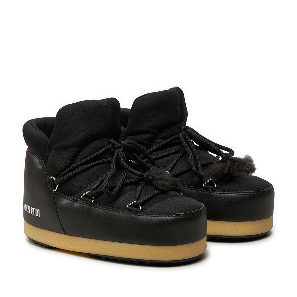 Ghete scurte femei Moon Boot MB EVX Pumps Nylon negre 2880DG1470020N