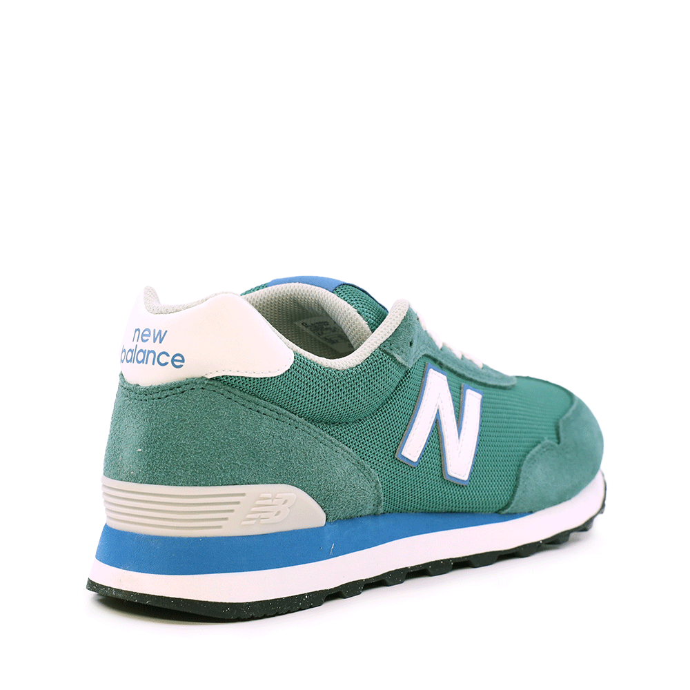 New Balance 515 men's green leather and textile sneakers 2869BPSL515BGRVV