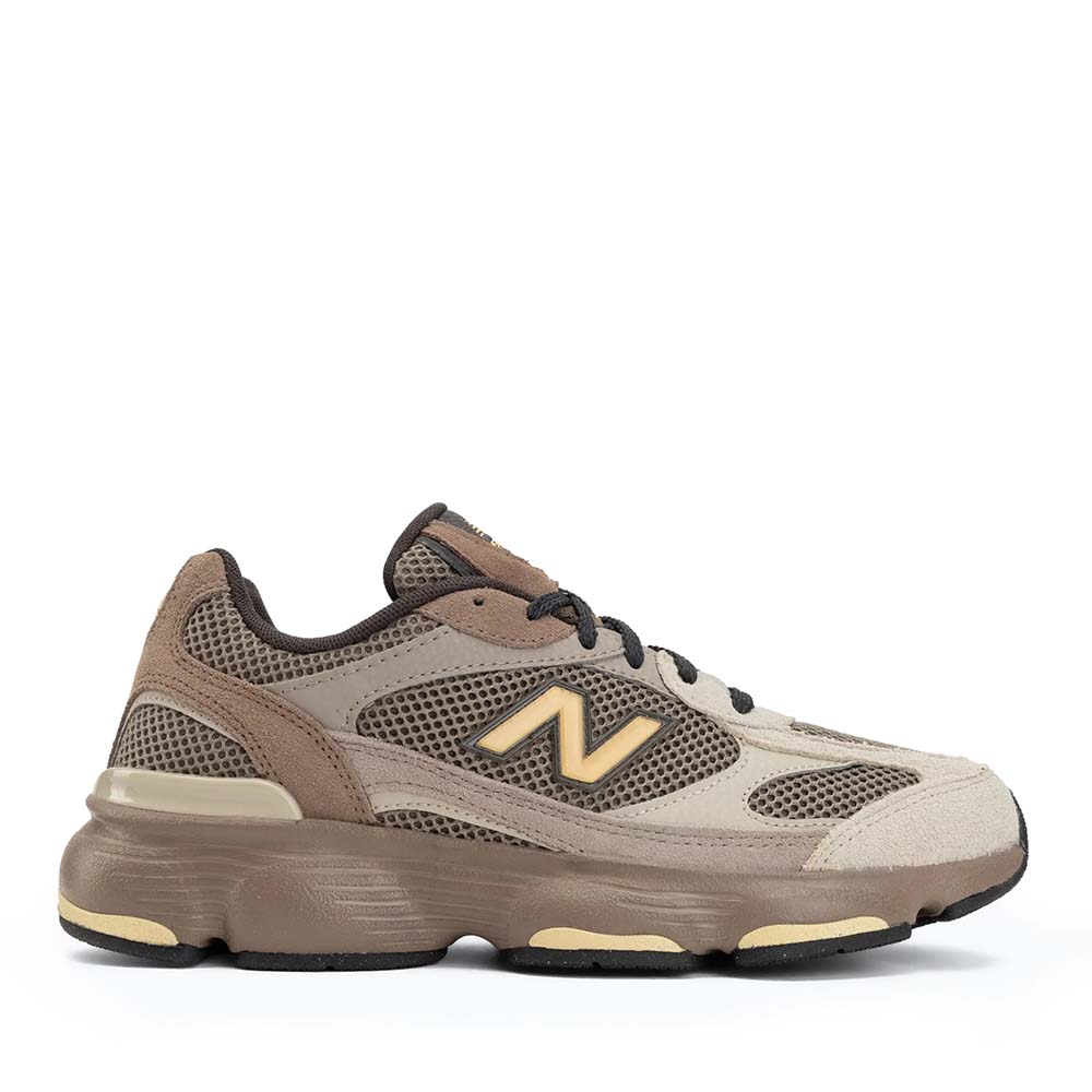 Sneakers bărbați New Balance 6034 bej din piele și textil  2872BPS6034UUVMD