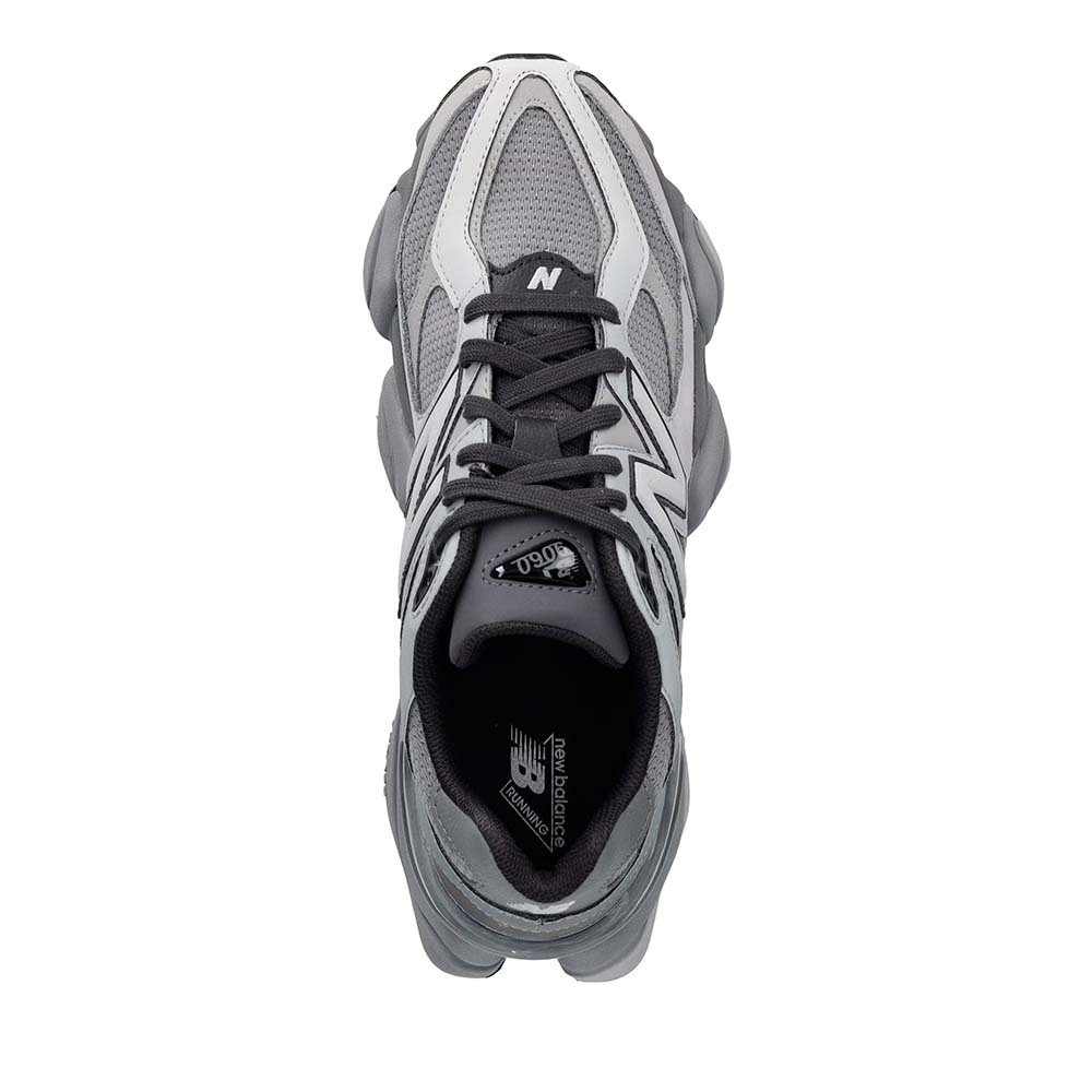 Sneakers bărbați New Balance 9060 gri din piele și textil  2872BPS90609XSGR