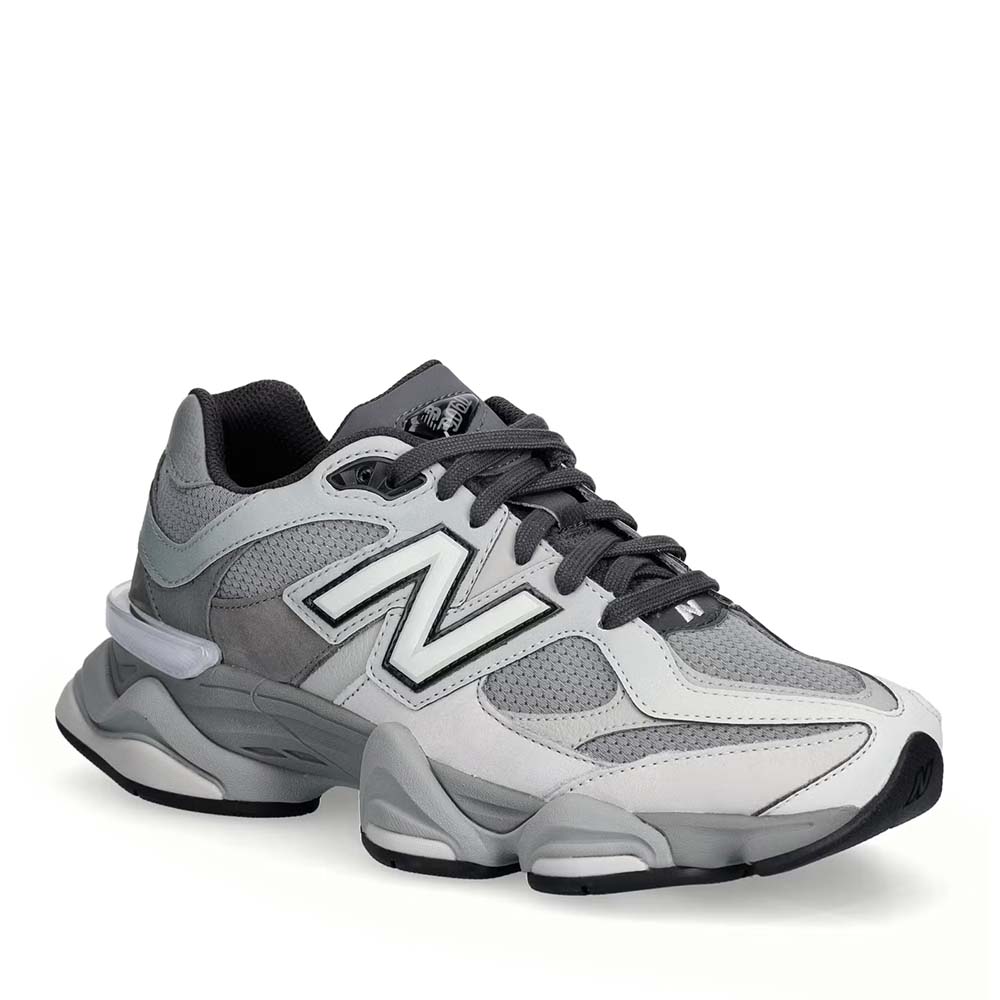 Sneakers bărbați New Balance 9060 gri din piele și textil  2872BPS90609XSGR