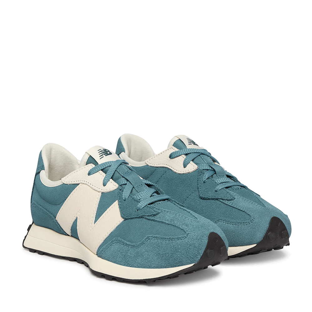 Sneakers femei New Balance 327 albaștri din piele întoarsă 2871DPS32790EVBL - imagine 2