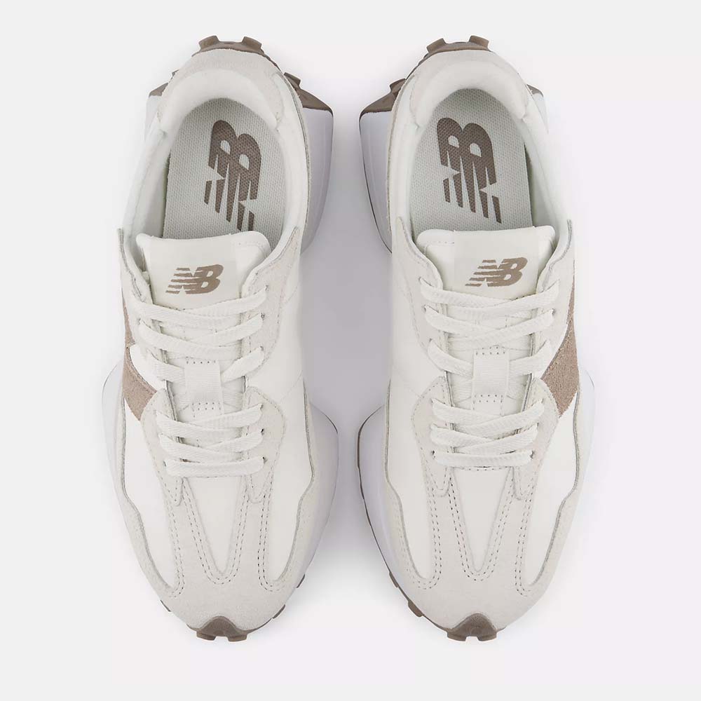 Sneakers femei New Balance 327 bej din piele întoarsă 2872DPS327SCVBE