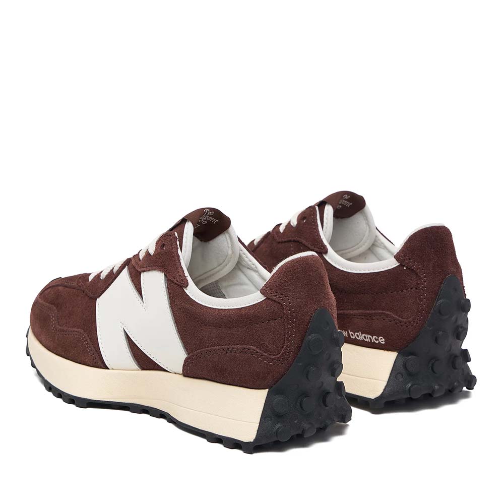 Sneakers femei New Balance 327 maro din piele întoarsă 2872DPS32714QVM