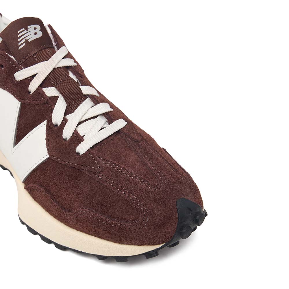 Sneakers femei New Balance 327 maro din piele întoarsă 2872DPS32714QVM