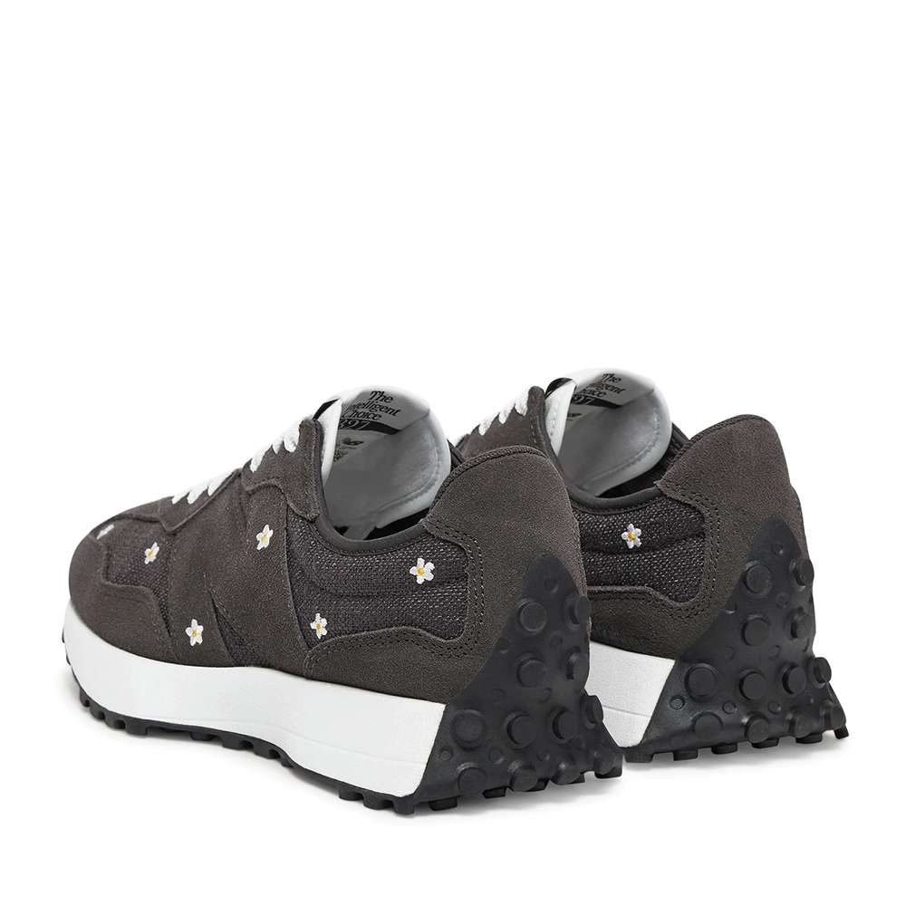 Sneakers femei New Balance 327 negri din piele și textil 2879DPSS327DCBN
