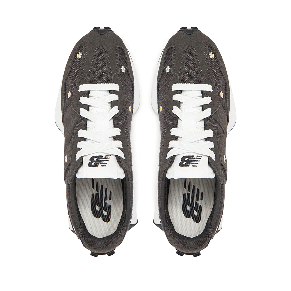 Sneakers femei New Balance 327 negri din piele și textil 2879DPSS327DCBN