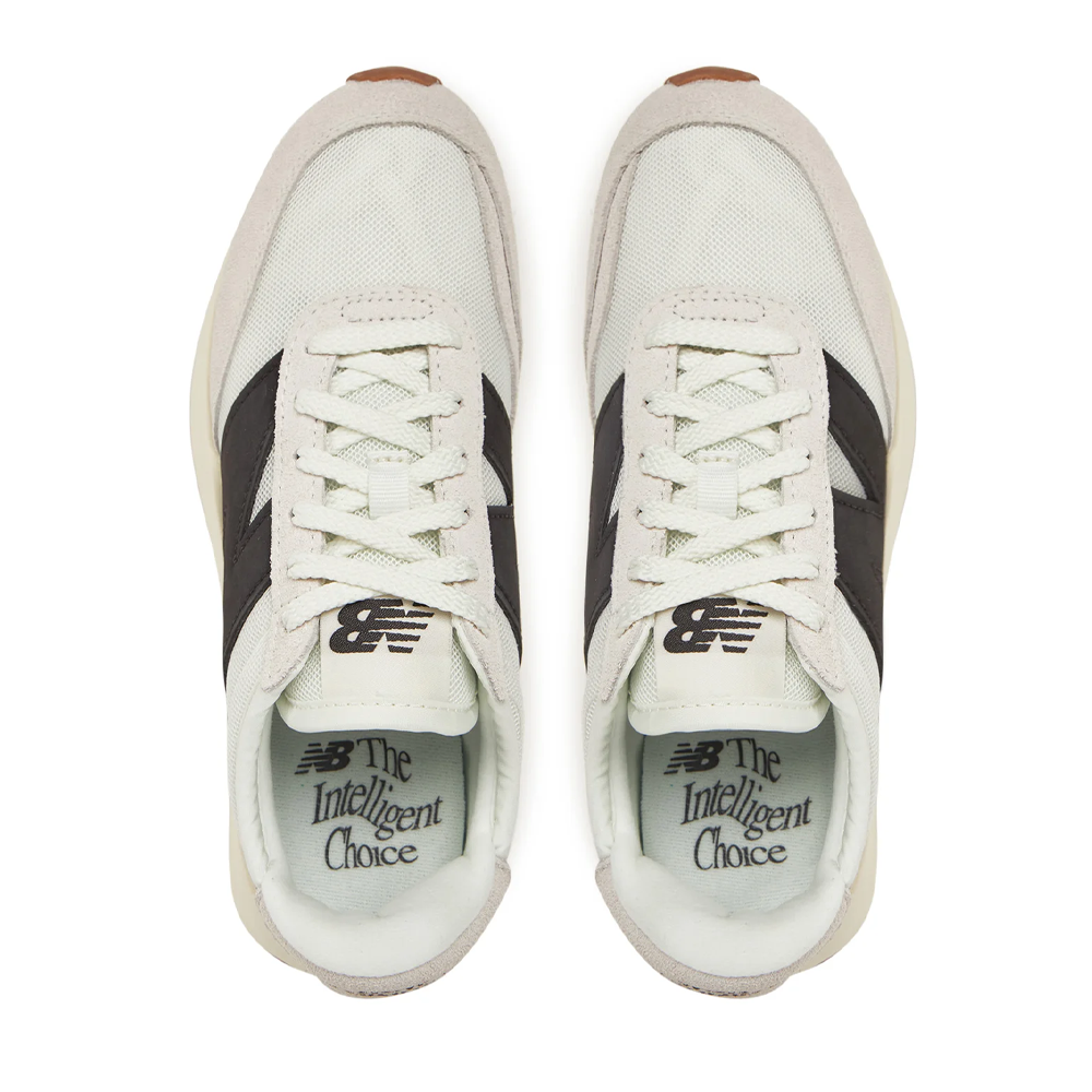 Sneakers femei New Balance 370 albi din piele și textil 2879DPS370CAA