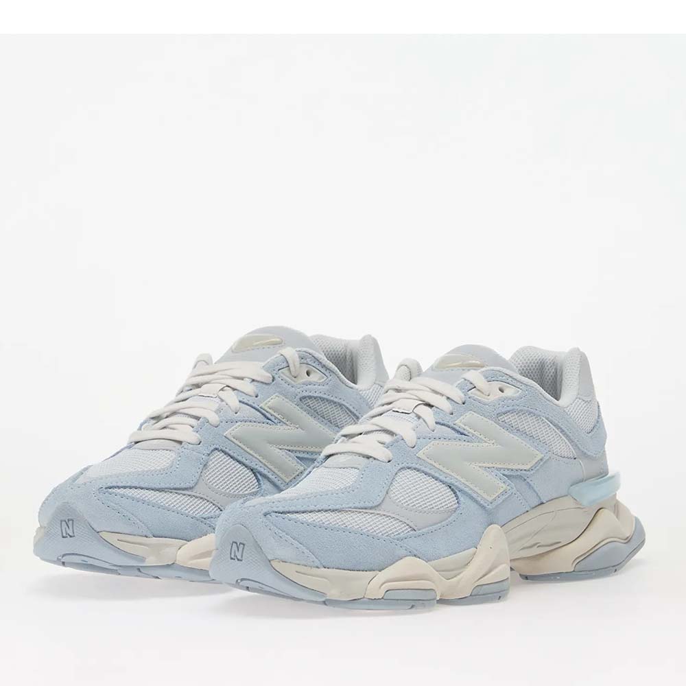Sneakers femei New Balance 9060 albaștri din piele și textil  2872DPS90607Y1VAZ