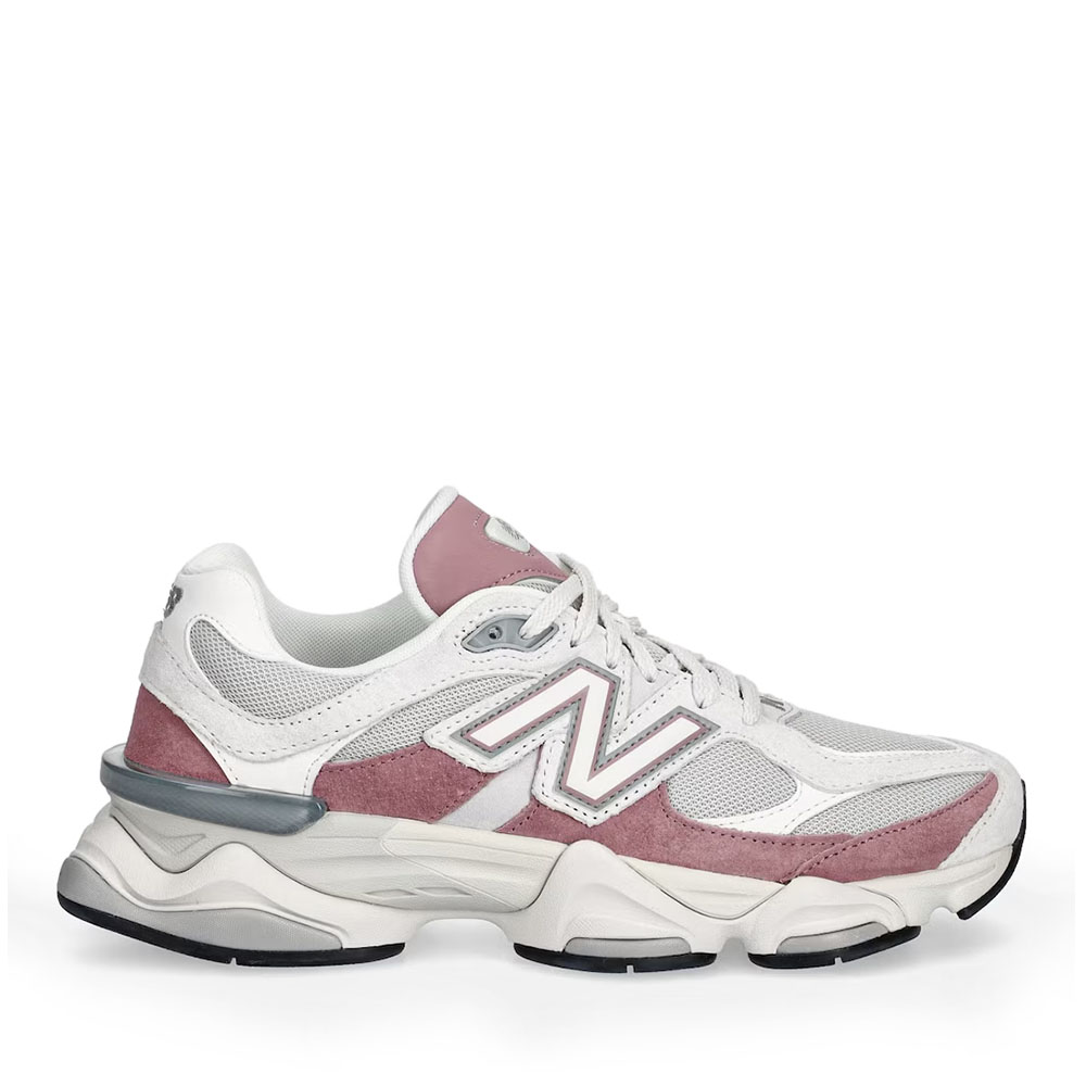 Sneakers femei New Balance 9060 albi  din piele și textil 2871DPS906040VVRO