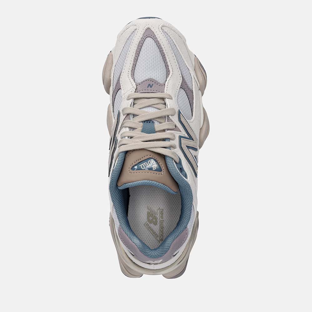 Sneakers femei New Balance 9060 bej din piele și textil 2872DPS90601RJVBE