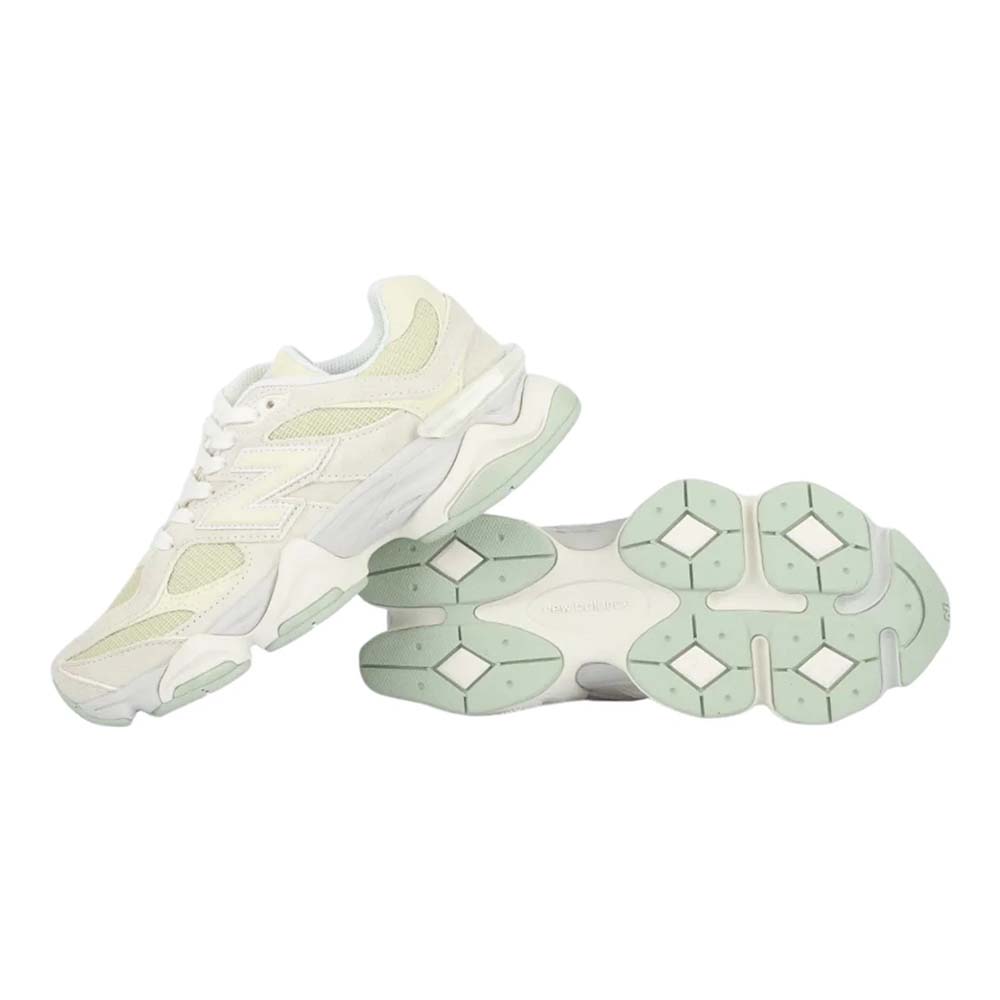 Sneakers femei New Balance 9060 bej din piele și textil  2872DPS906072NVV