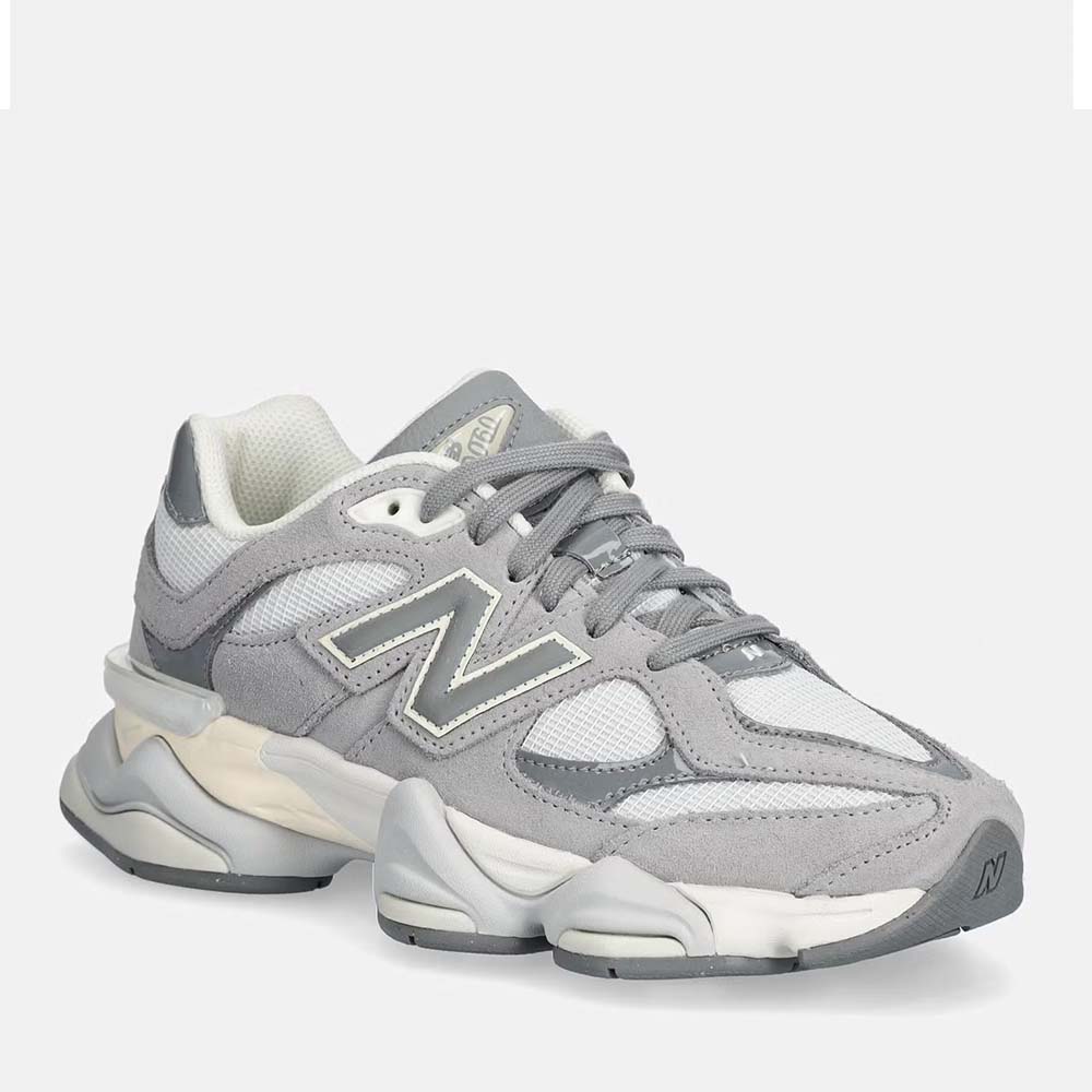 Sneakers femei New Balance 9060 gri din piele și textil  2872DPS90609Z4VGR — imaginea 2